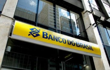 Fachada de agência do Banco do Brasil