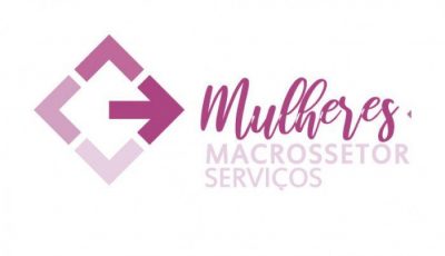 Logo de mulheres do macrosetor de serviços